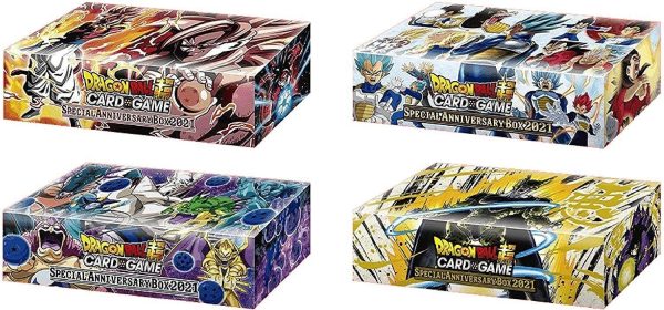 Dragonball Z SCG Special Anniversary Box 2021 - Conjunto de Arte (4 caixas) Pokemart.be