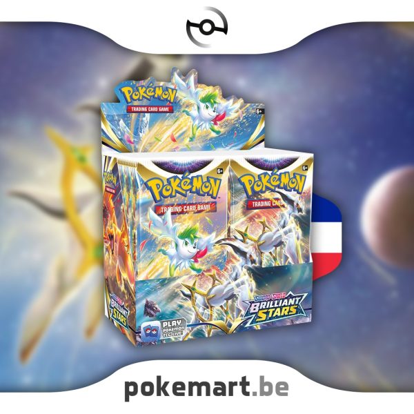 Cartes Pokémon Stars Étincelantes exibem Pokemart.be