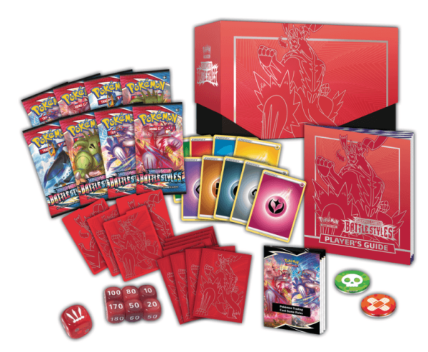 Elite Trainer Box Style de Combat Shifours poing final Pokemart.be contenu