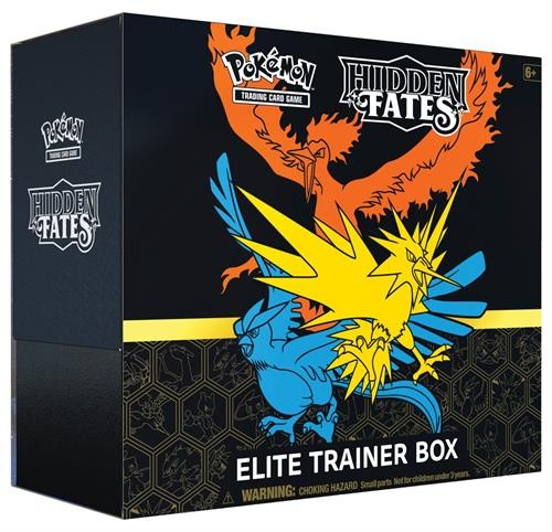 Caixa grande para treinador de Elite Fates Hidden Fates