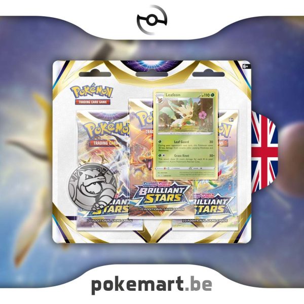 Pokémon Brilhantes estrelas 3 booster blister blistereon pokemart.be