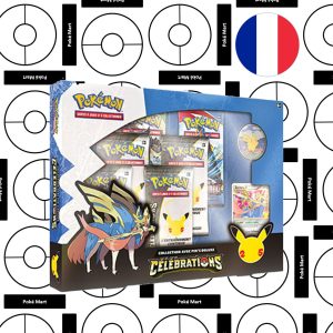 Pokémon - Colecção Célébrations - Zacian Collection avec pin's Deluxe Célébrations - Jeu de Cartes à Collectionner - pokemart.be