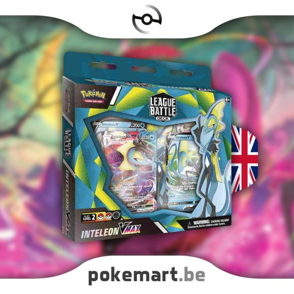 Convés de batalha da Liga Pokémon Inteleon pokemart.be