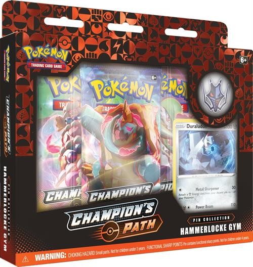 Pokmon TCG Champions Path Hammerlocke Gym Pin CollectionLarge