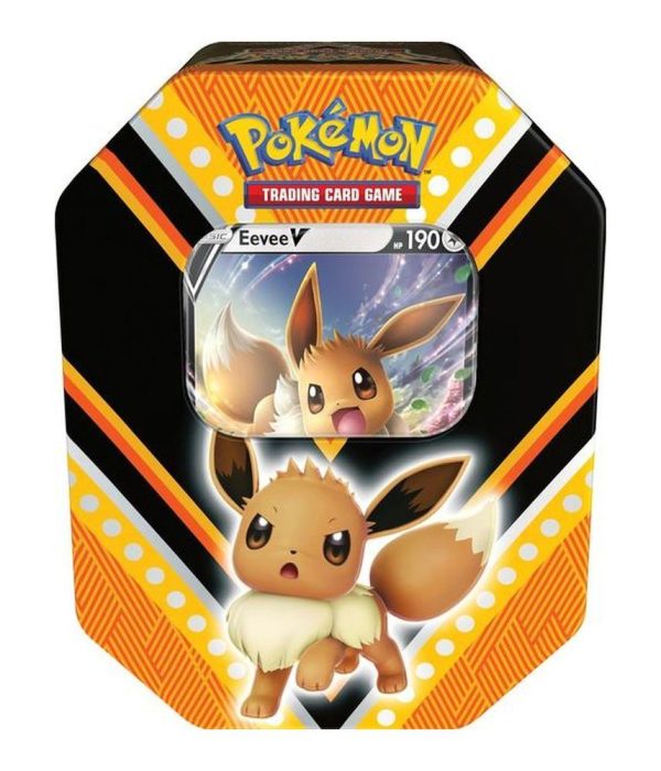 Pokemon Eevee Fall Tin V Powers