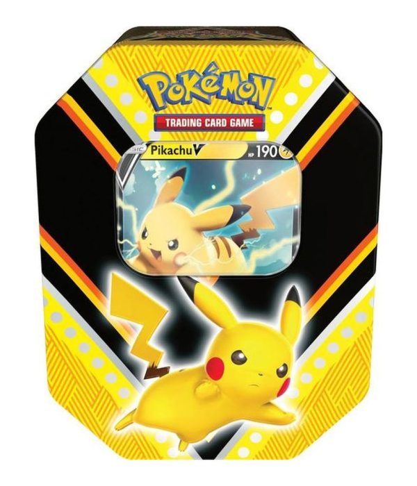 Pokemon Pikachu Fall Tin V Powers