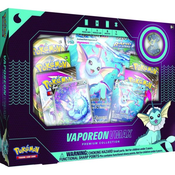 Colecção Vaporeon VMAX Premium - Pokémon pokemart.com.pt