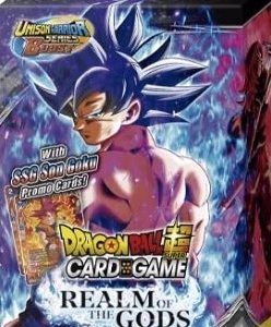 Jogo de super cartas Dragon Ball Realm of the gods premium pack set pokemart.be