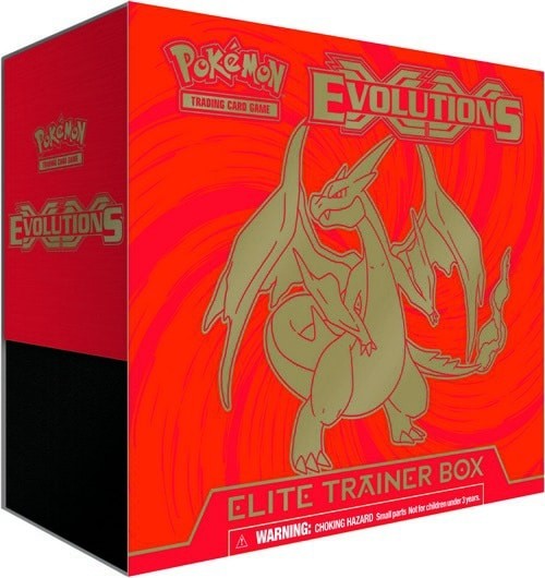 evoluções caixa treinadora de elite Charizard