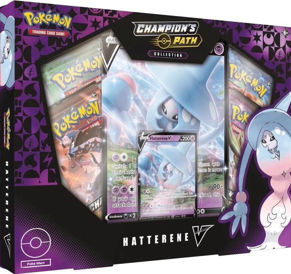 Champion's Path Hatterene V Box pokemart.be