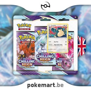 Pokémon Chilling Reign 3-booster blister Snorlax pokemart.be