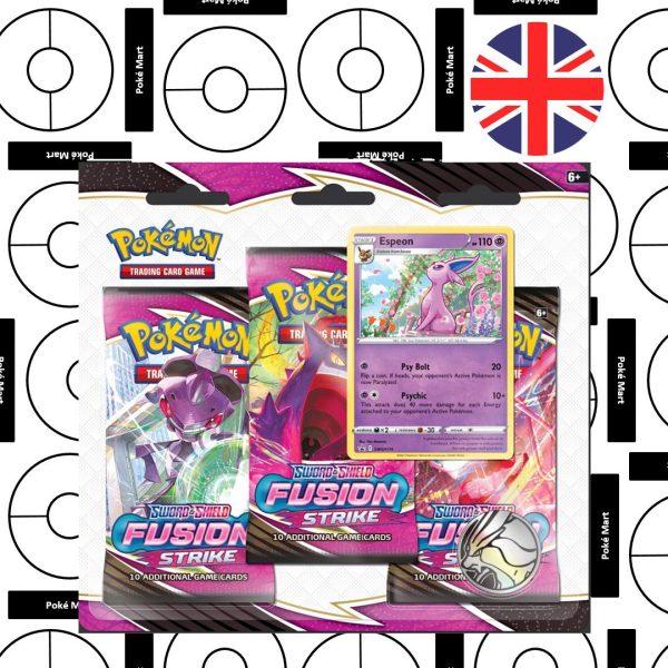 pokemon Fusion Strike 3 booster blister espeon pokemart.be