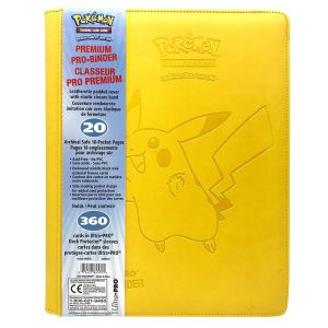 Pikachu pokemart ultra pro premium pro-binder