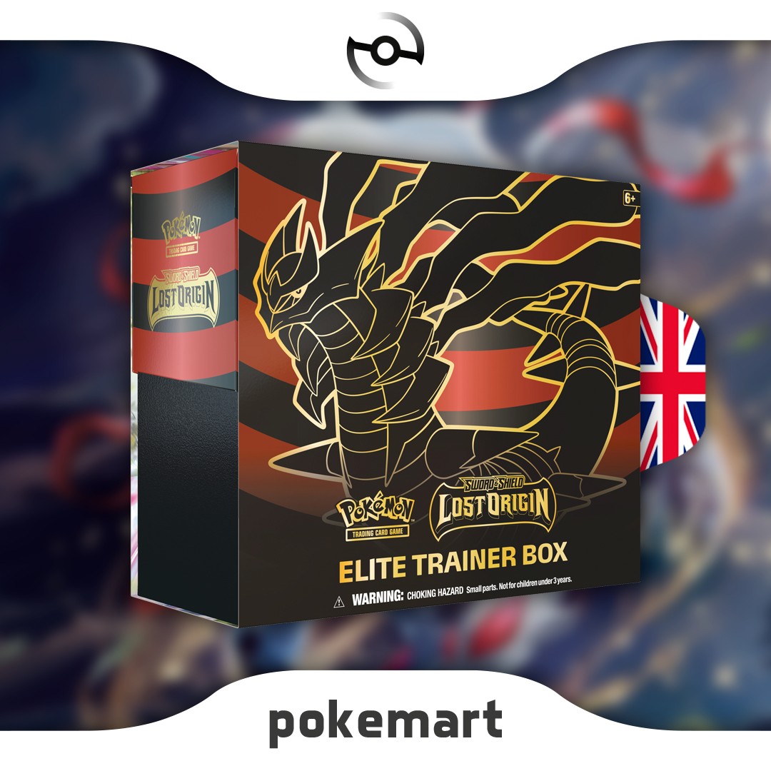 Pokemon TCG: Sword & Shield Lost Origin Elite Trainer Box