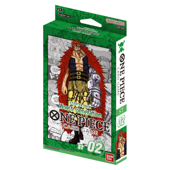 Jogo de cartas One Piece - Worst Generation Starter Deck da Worst Generation Starter Deck ST02 Pokemart