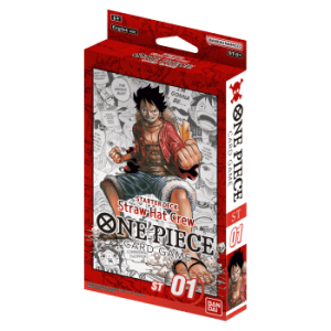 Jogo de cartas One Piece - Straw Hat Crew Starter Deck ST01 pokemart