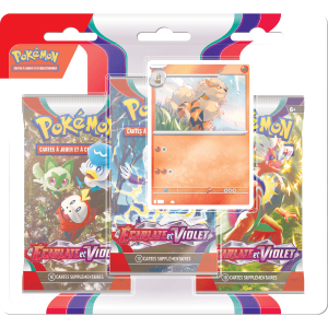 Pokemon EV01 Ecarlate et Violet Tripack Arcanin - FR pokemart