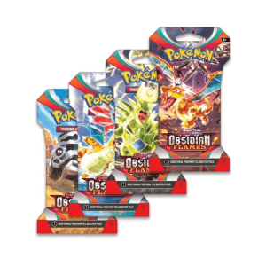 Pokemon Obsidian Flames Booster com mangas pokemart