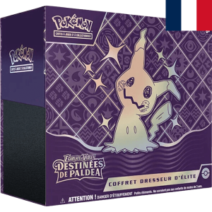 Pokemon JCC écarlet et violet Destinées de paldea Coffret Dresseur D'élite Pokemart