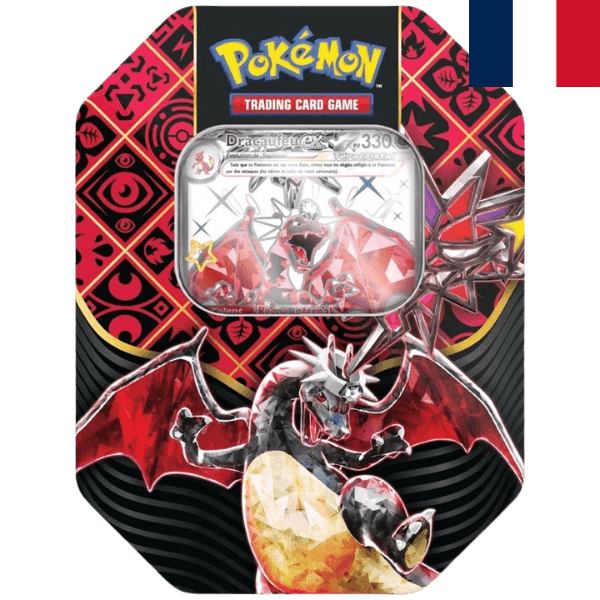 Pokemon JCC écarlate et violet Destinées de paldea Pokebox dracaufeu ex pokemart