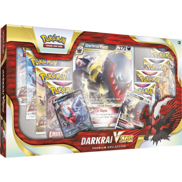 Pokémon TCG- Coleção Premium Darkrai Vstar- Pokémart.pt