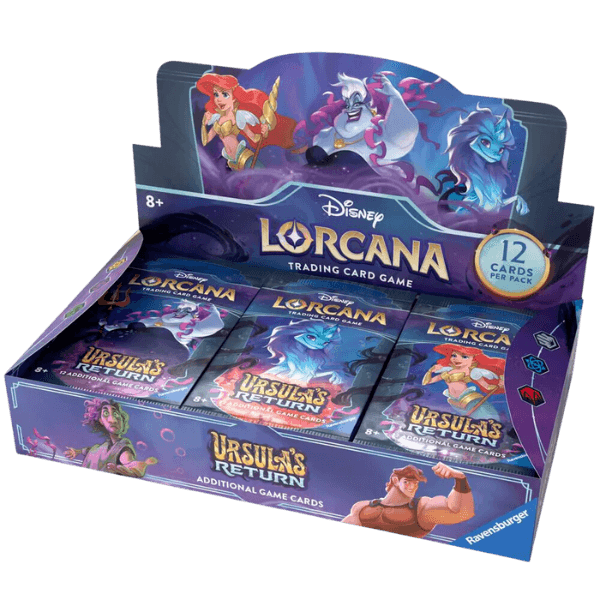 Disney Lorcana - O Regresso da Úrsula - Boosterbox- pokemart.pt