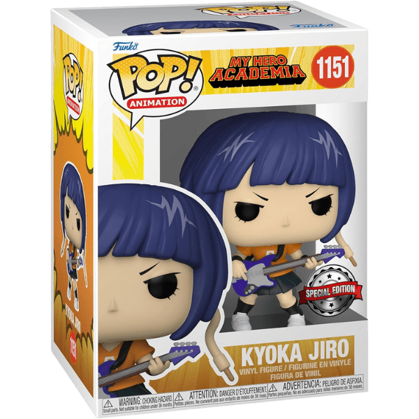 Funko!
Pop!
Animação!
My Hero Academia Kyoka Jiro 1143- Pokemart