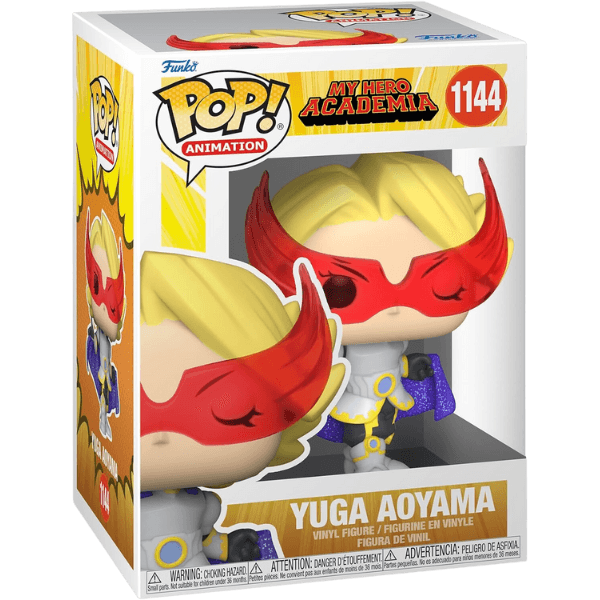 Funko!
Pop!
Animação!
My Hero Academia Yugo Aoyama 1144-Pokemart