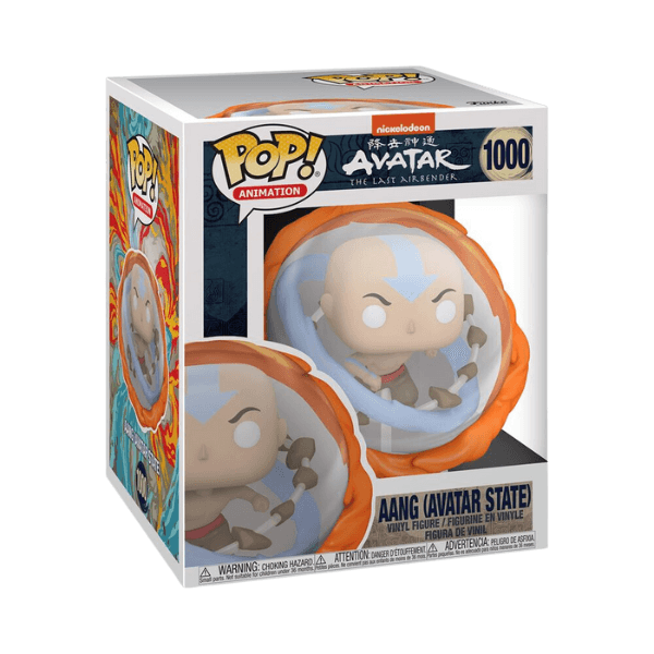 Funko!
Pop!
Disney!
Avatar the last airbender - Aang (Estado de Avatar) 1000