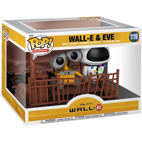 Funko!
Pop!
Disney Pixar!
Wall-E & Eve 1119 - pokemart