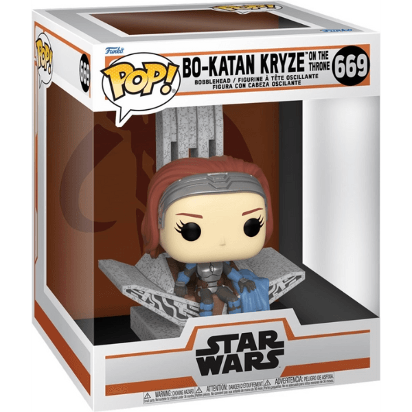 Funko!
Pop!
Disney!
Star Wars Bo-Katan Kryze No Trono 669 Pokemart