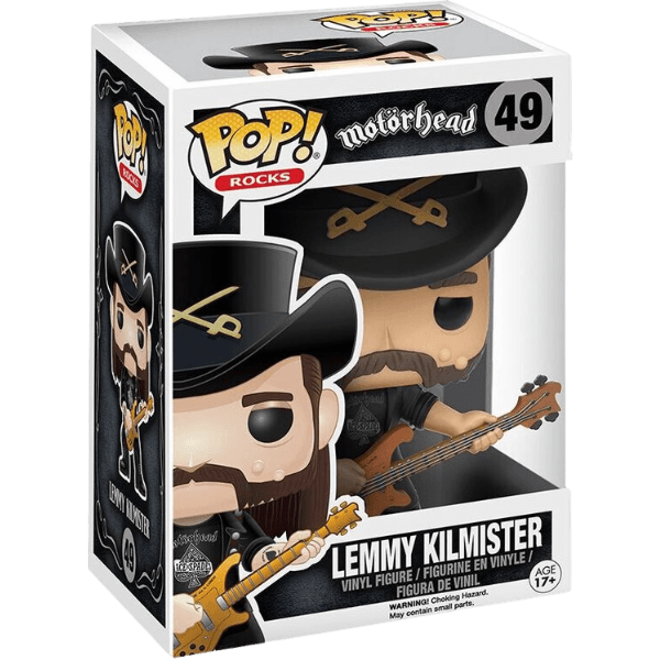 Funko!
Pop!
Icon!
Motörhead Lemmy Kilmister 49 Pokemart