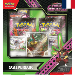 Pokemon JCC EV6.5 Écarlate et Violet – Fable Nébuleuse Collection illustration Scalpereur pokemart