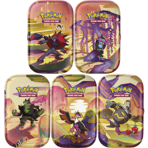 Pokemon TCG SV6.5 Shrouded Fable Mini-tin Artset (5) Pokemart