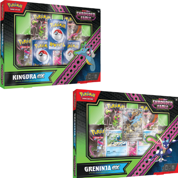 Pokemon TCG SV6.5 Shrouded Fable Special Illustration Collection Kingdra EX Greninja Ex Pokemart