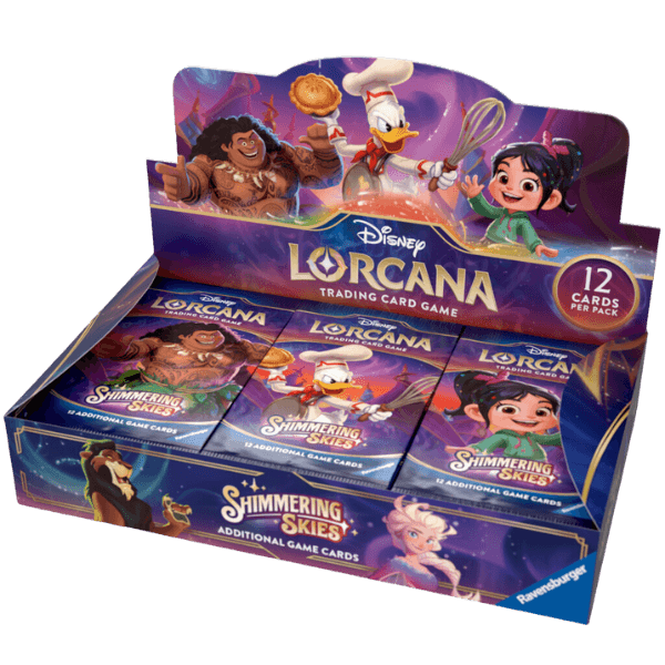 Disney Lorcana Shimmering Skies - Caixa de reforço Pokemart