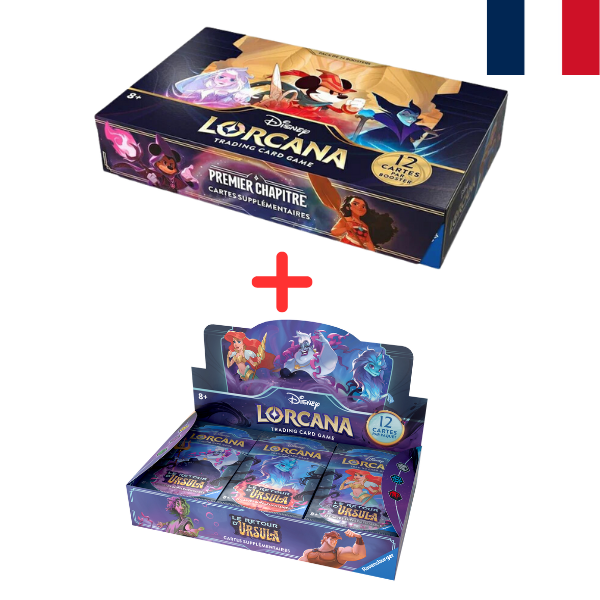 Disney Lorcana Premier Chapitre display français bundle Le Retour D'ursula pokemart